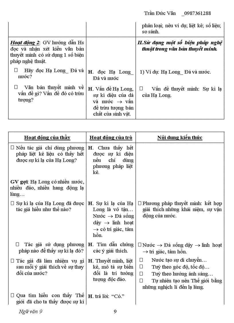 image for page Giáo án ngữ văn 9 kỳ I