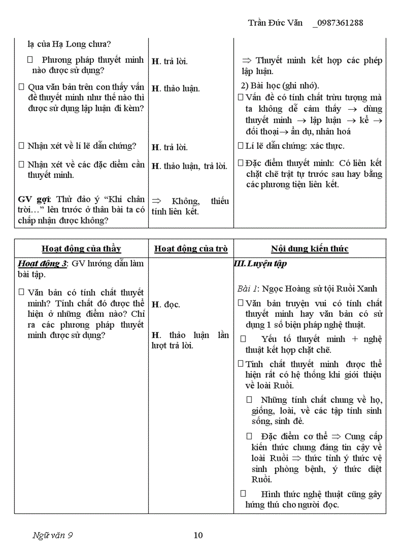 image for page Giáo án ngữ văn 9 kỳ I