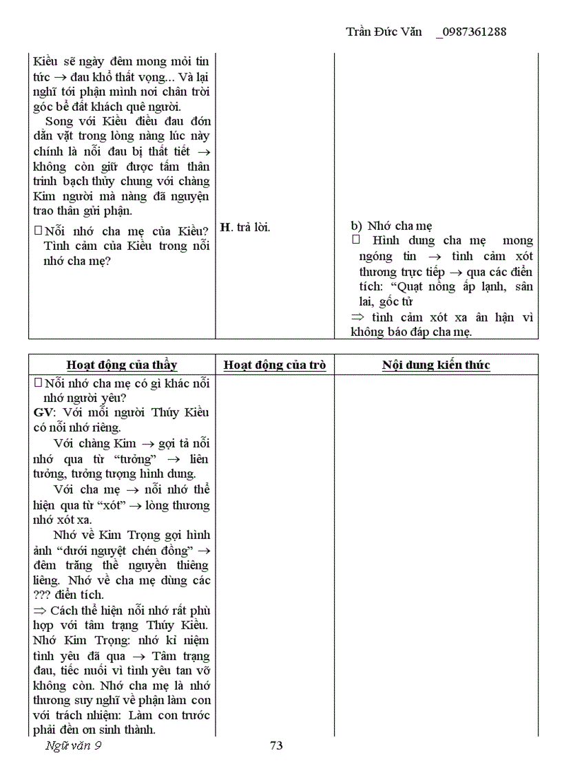 image for page Giáo án ngữ văn 9 kỳ I