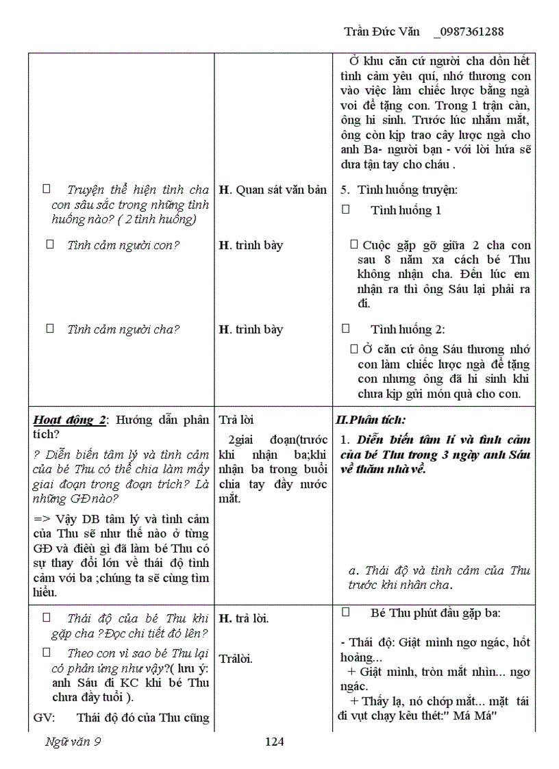 image for page Giáo án ngữ văn 9 kỳ I