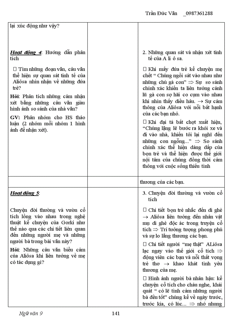 image for page Giáo án ngữ văn 9 kỳ I