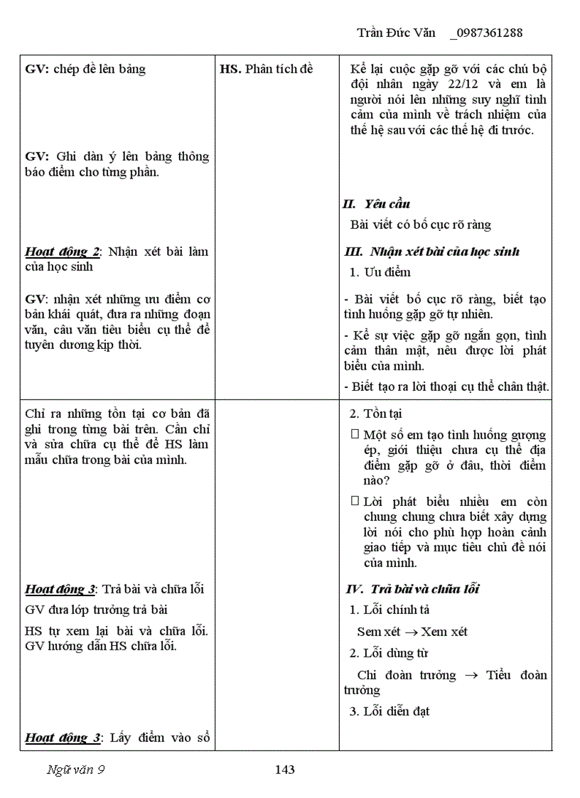 image for page Giáo án ngữ văn 9 kỳ I