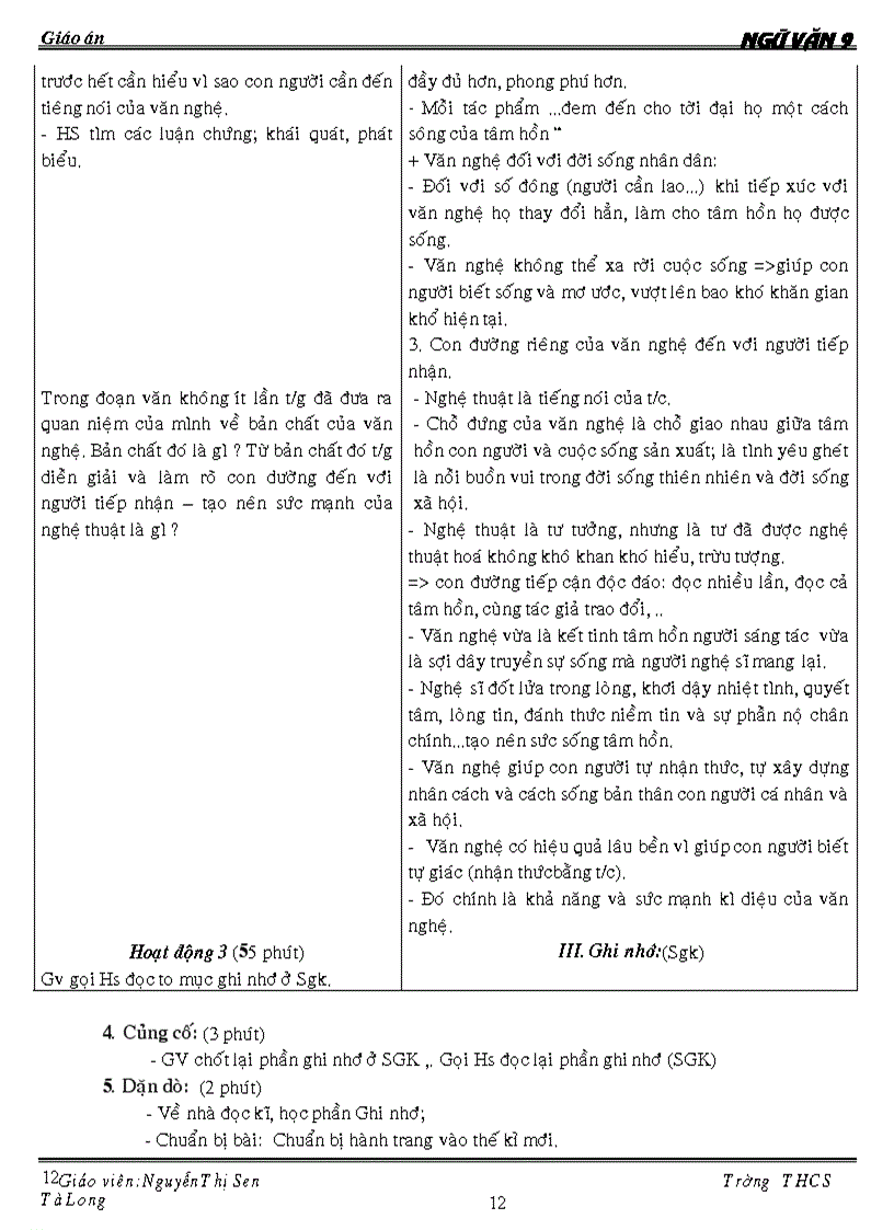 image for page Giáo án ngữ văn 9 kỳ ii