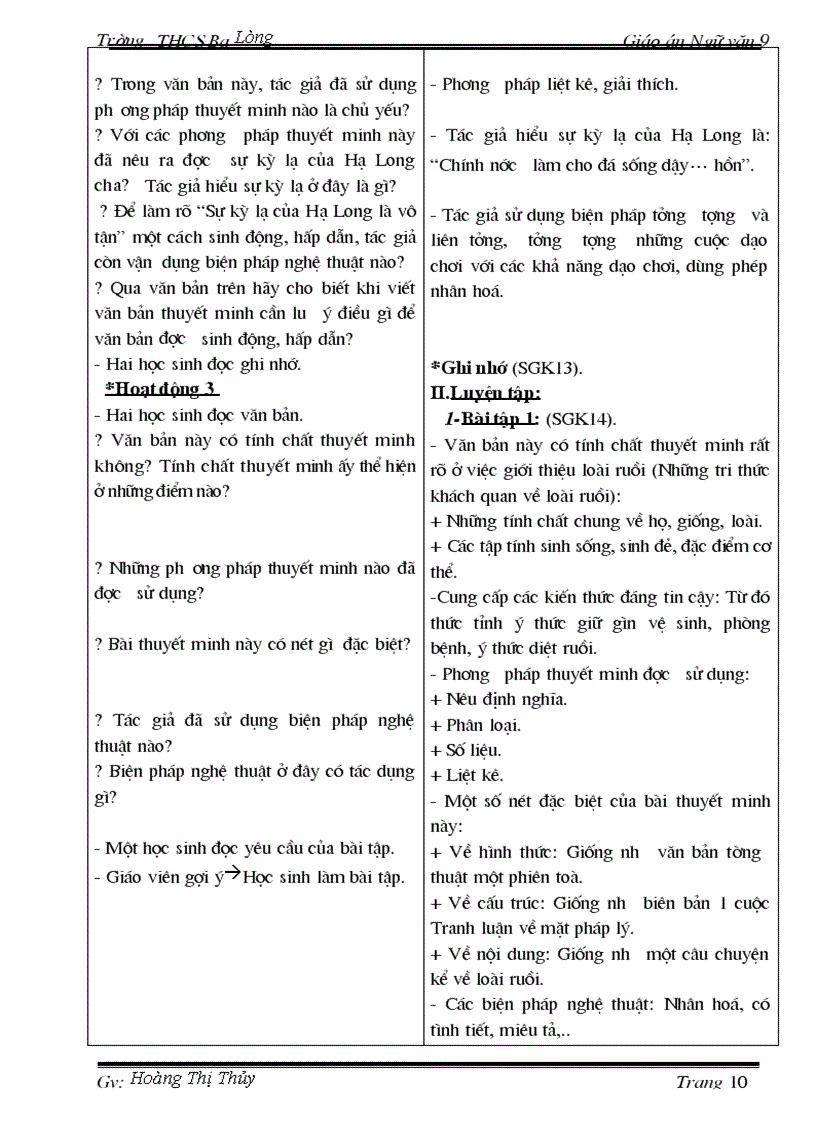 image for page Giáo án Ngữ văn 9 T1