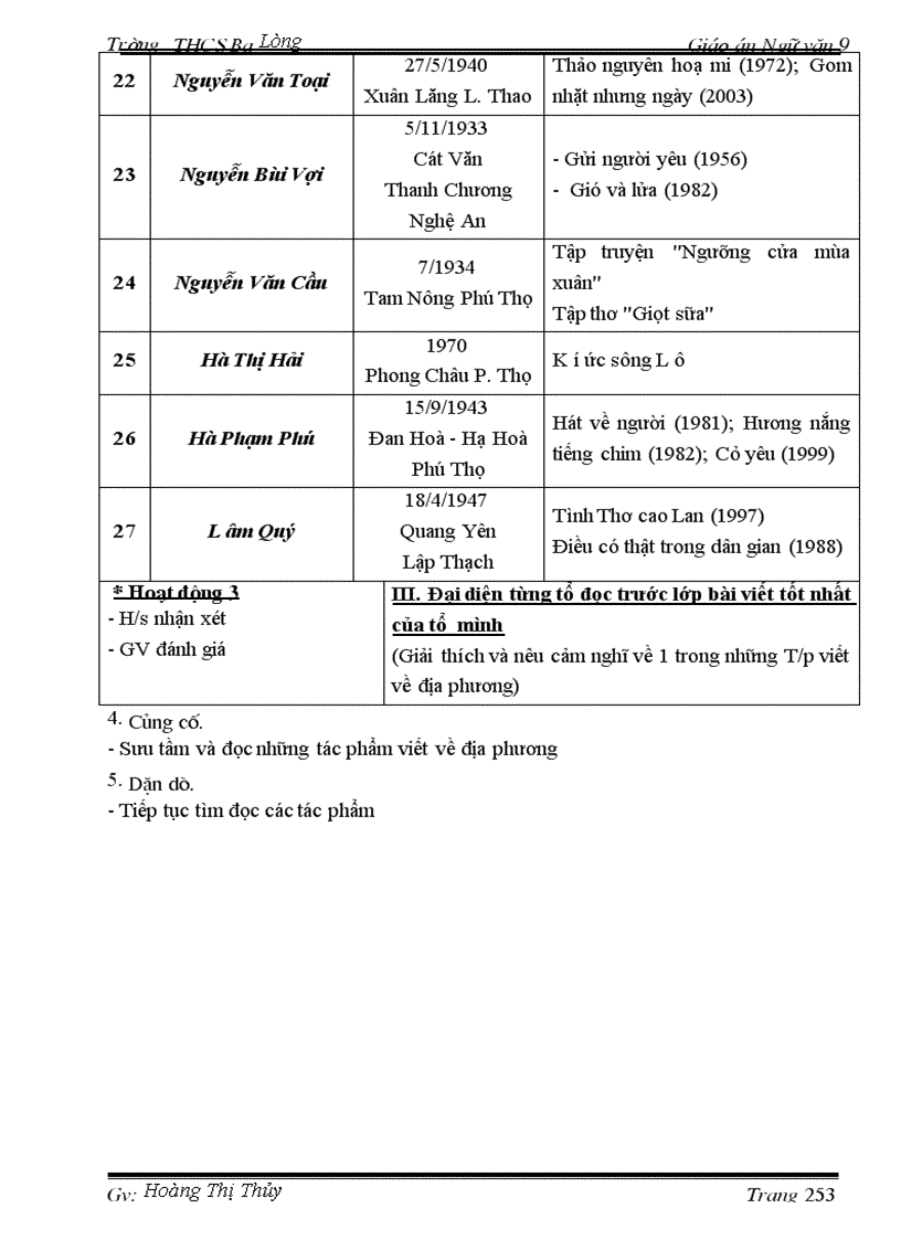 image for page Giáo án Ngữ văn 9 T1