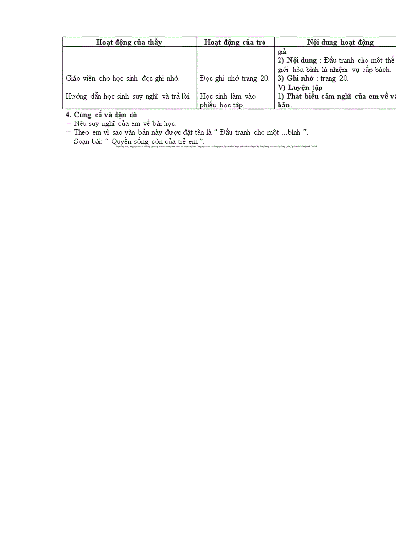 image for page Giáo án ngữ văn 9 trọn bộ 3 cột HÀ GIANG 2010 2011