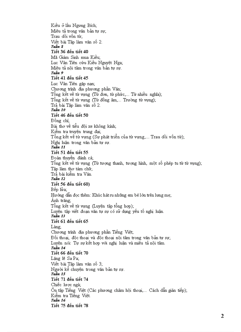 image for page Giáo án Ngữ văn 9 trọn bộ chuẩn KTKN