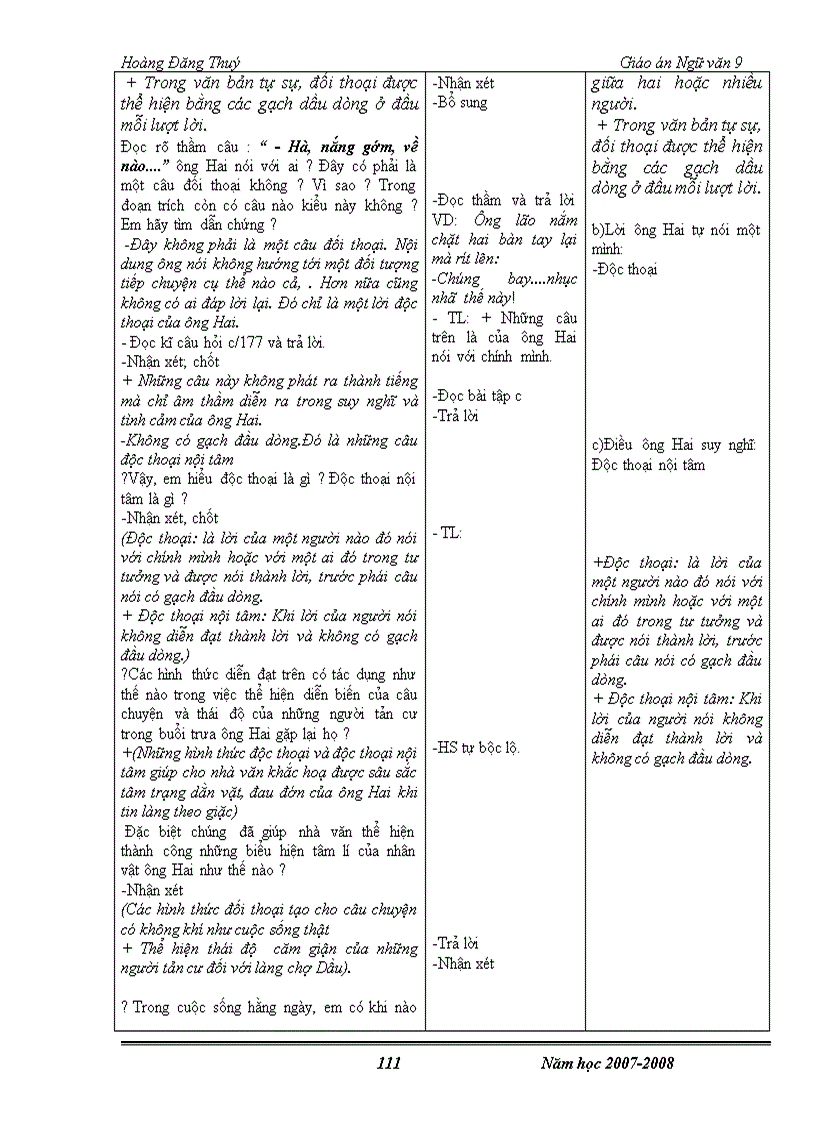 image for page Giáo án Ngữ Văn 9 trọn bộ rất hay