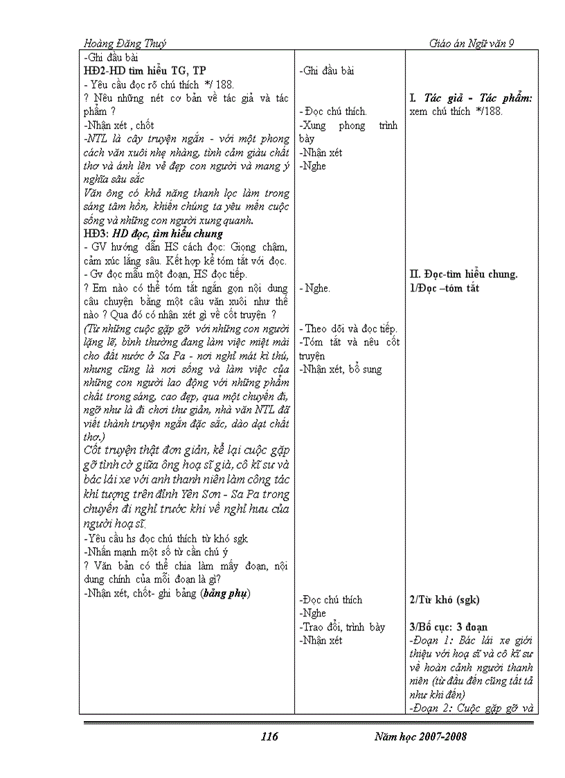 image for page Giáo án Ngữ Văn 9 trọn bộ rất hay