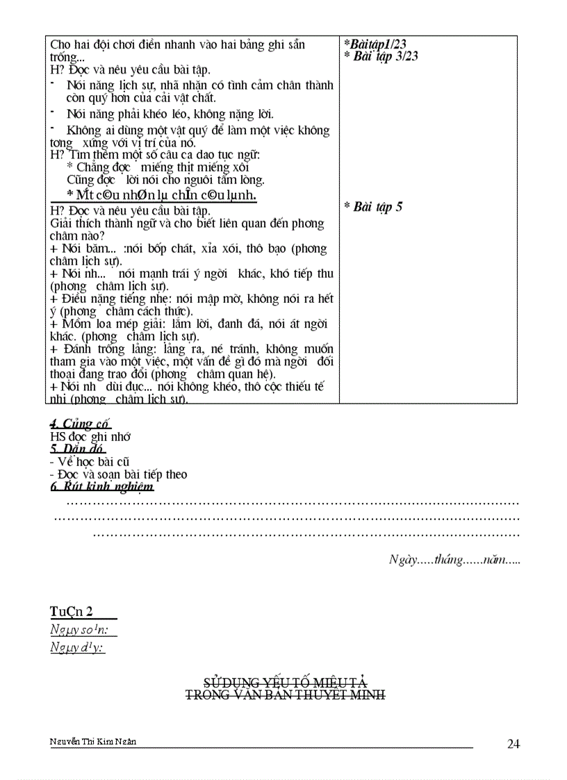 image for page Giao an Ngu Van 9 tu tiet 1 175