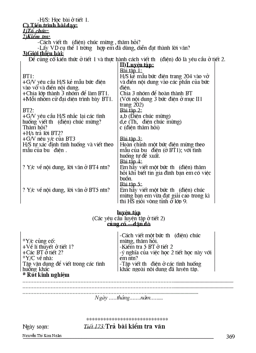 image for page Giao an Ngu Van 9 tu tiet 1 175