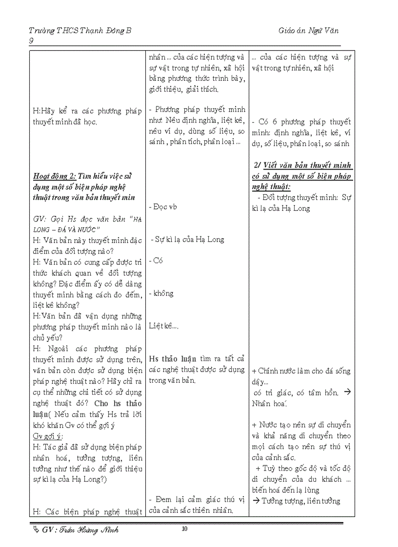 image for page Giáo án ngữ văn 9 tuần 1 tuần 6