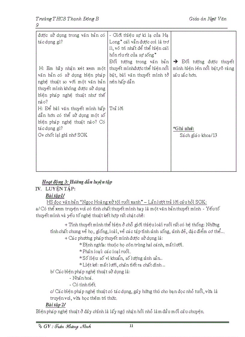 image for page Giáo án ngữ văn 9 tuần 1 tuần 6