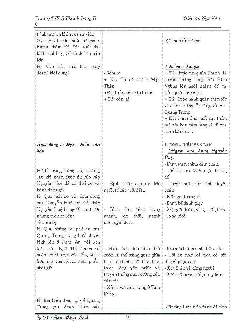 image for page Giáo án ngữ văn 9 tuần 1 tuần 6