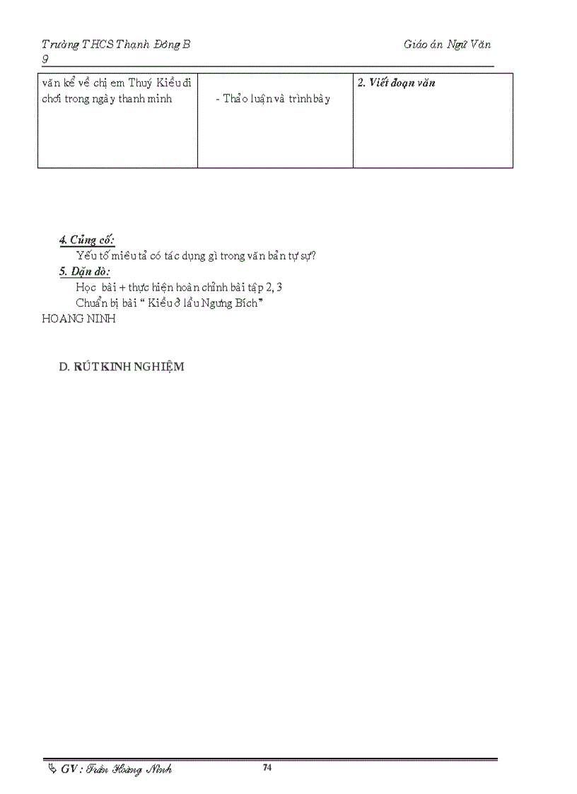 image for page Giáo án ngữ văn 9 tuần 1 tuần 6