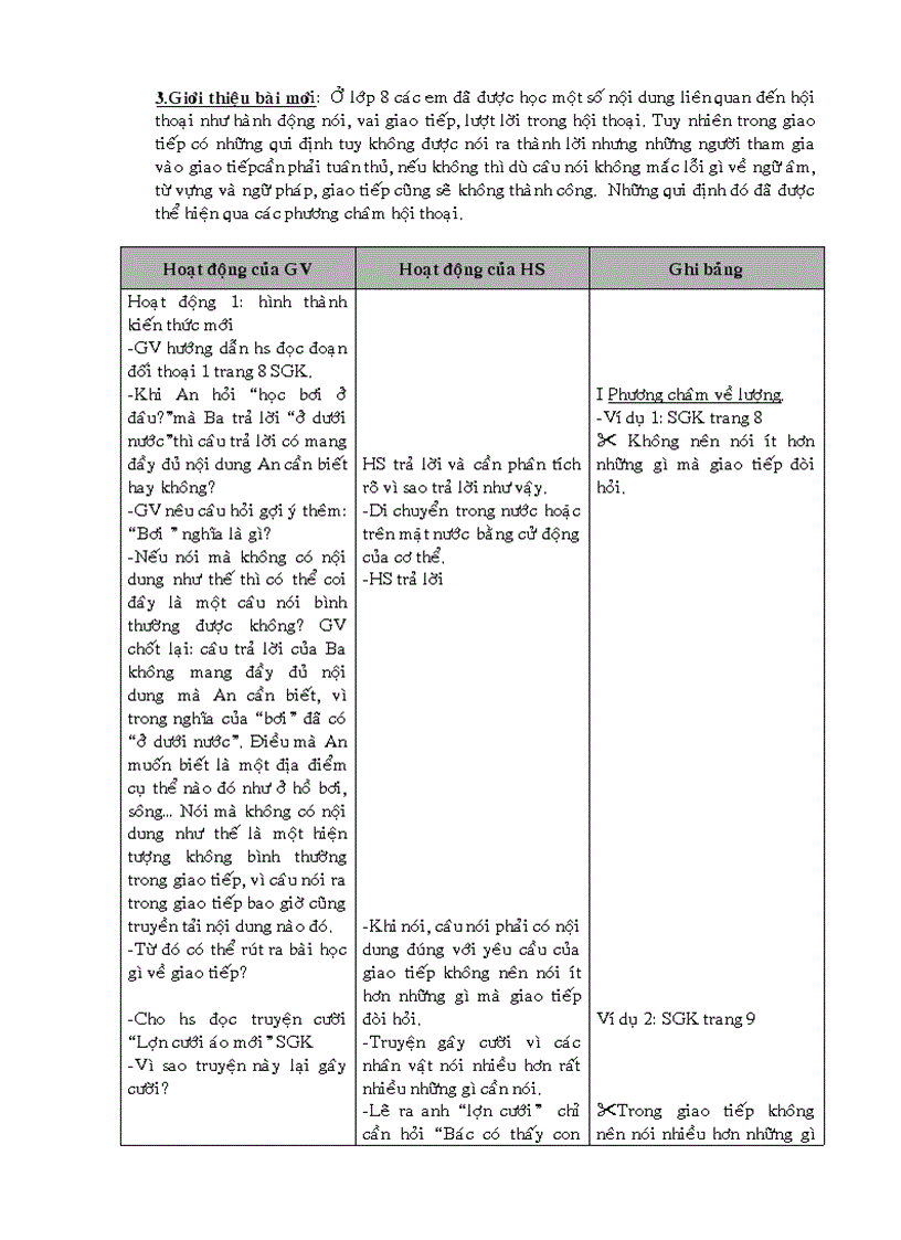 image for page Giáo án Ngữ văn 9 tuần 1