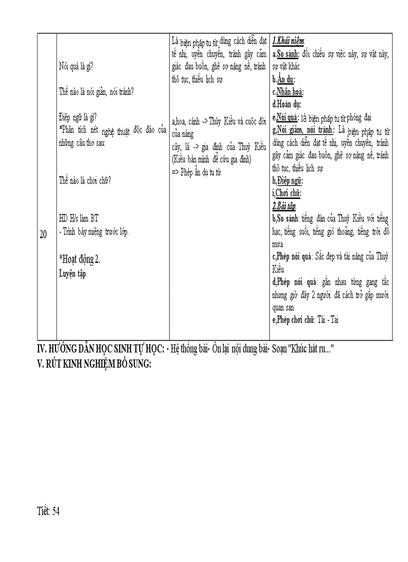 image for page Giáo án Ngữ văn 9 Tuần 11 Mới Chuẩn KTKN