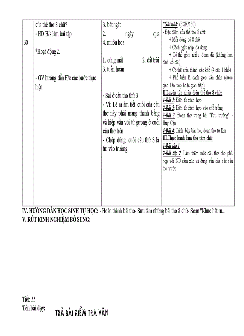 image for page Giáo án Ngữ văn 9 Tuần 11 Mới Chuẩn KTKN