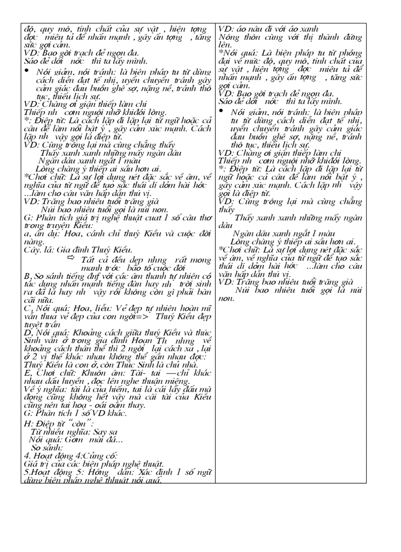 image for page Giáo án Ngữ văn 9 tuần 11