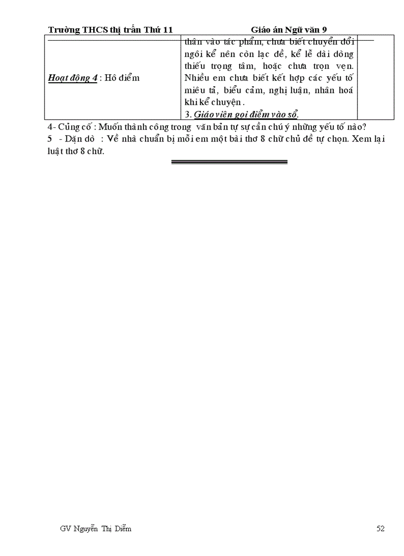 image for page Giáo án ngữ văn 9 tuần 16 18