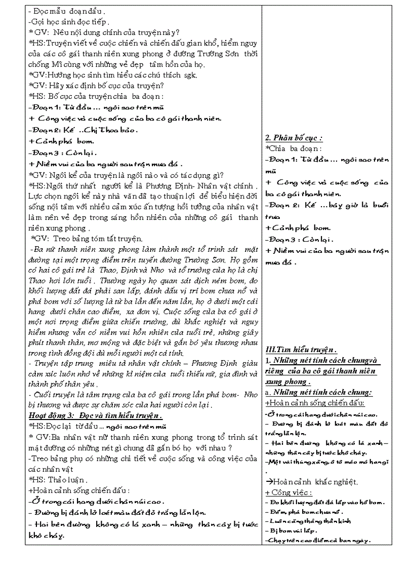 image for page Giáo án ngữ văn 9 tuần 29