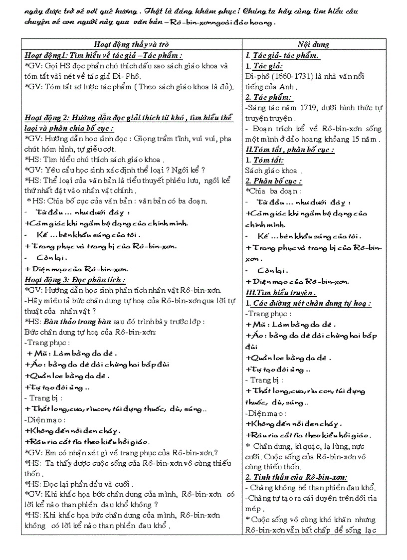 image for page Giáo án ngữ văn 9 tuần 29