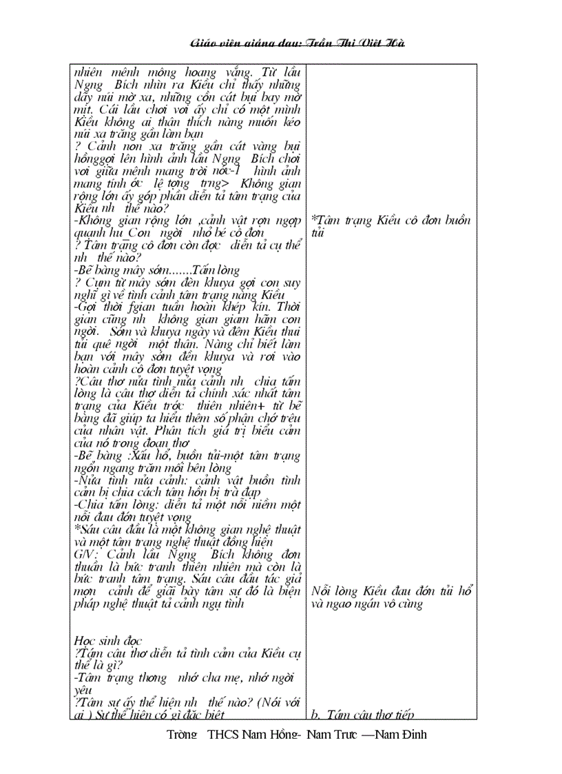 image for page Giáo án ngữ văn 9 tuần 7