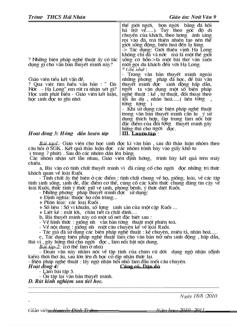 image for page Giáo án Ngữ văn 9 Chuẩn KTKN 1