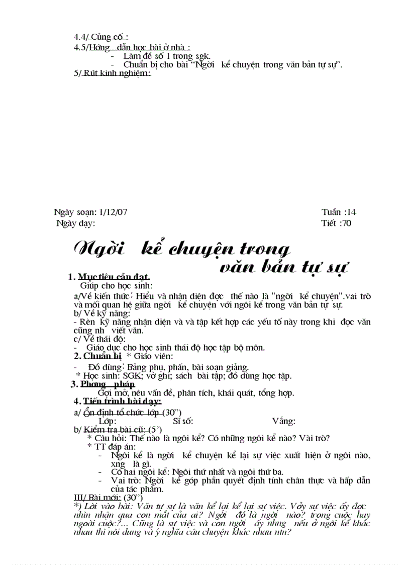 image for page Giáo án Ngữ văn 9 Quyển 2 3 cột