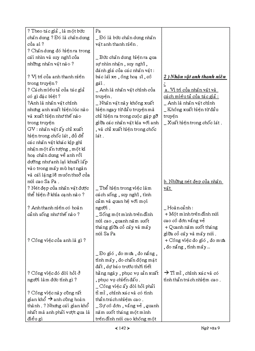 image for page Giáo án Ngữ văn lớp 9 Học kì I