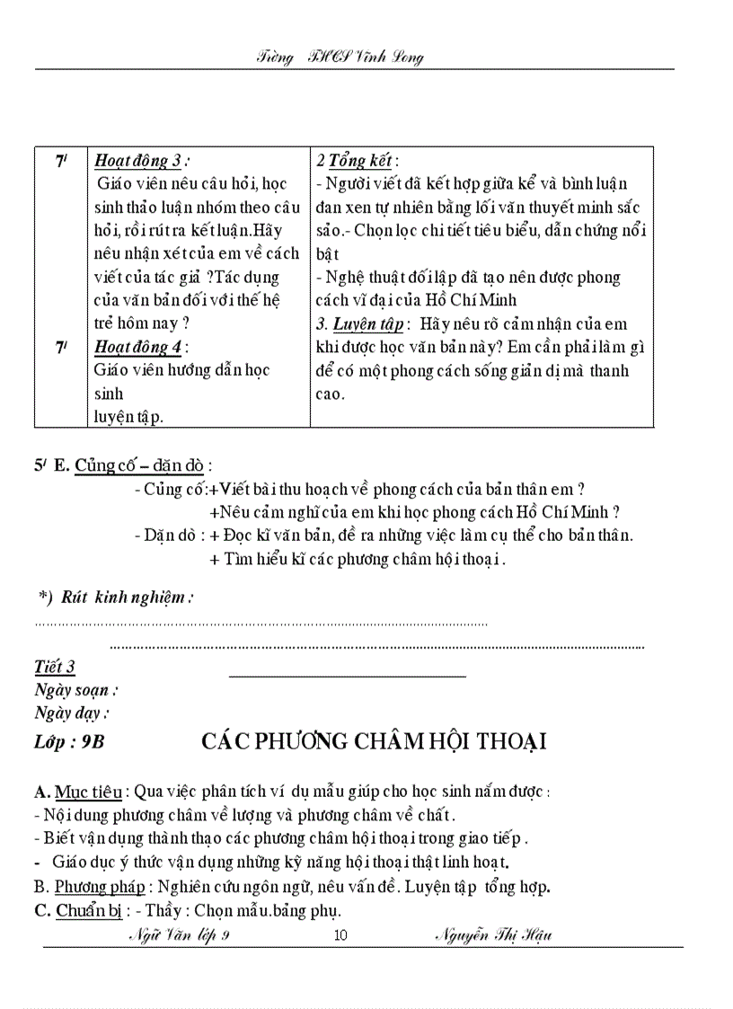 image for page Giao an ngu van lop 9