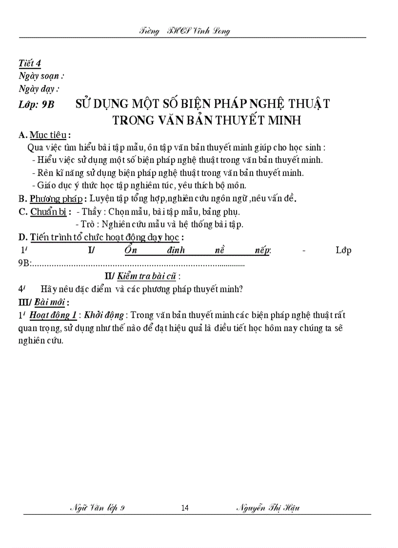 image for page Giao an ngu van lop 9