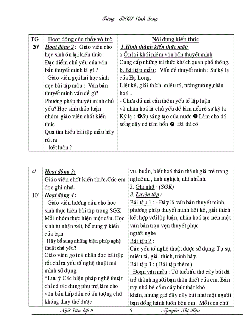 image for page Giao an ngu van lop 9