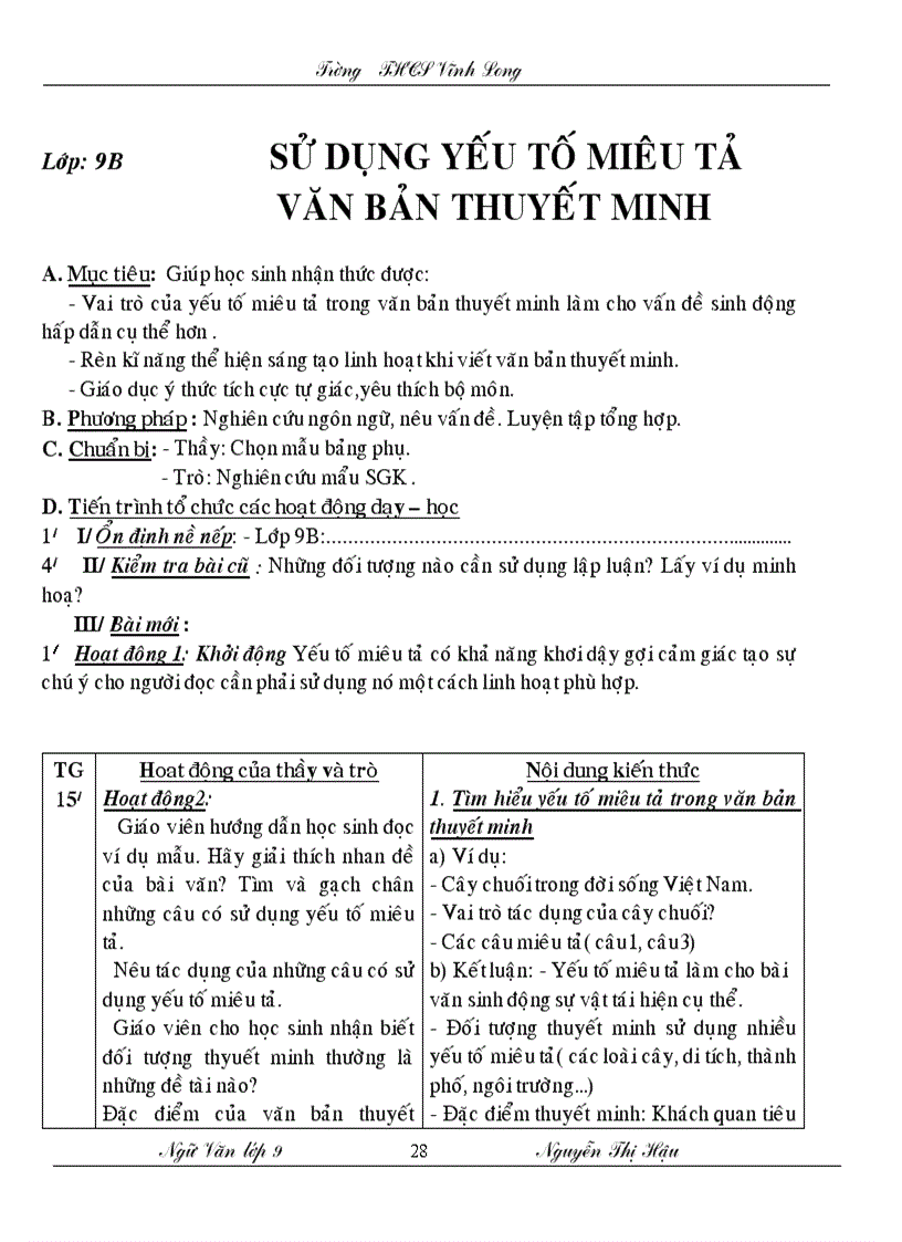 image for page Giao an ngu van lop 9