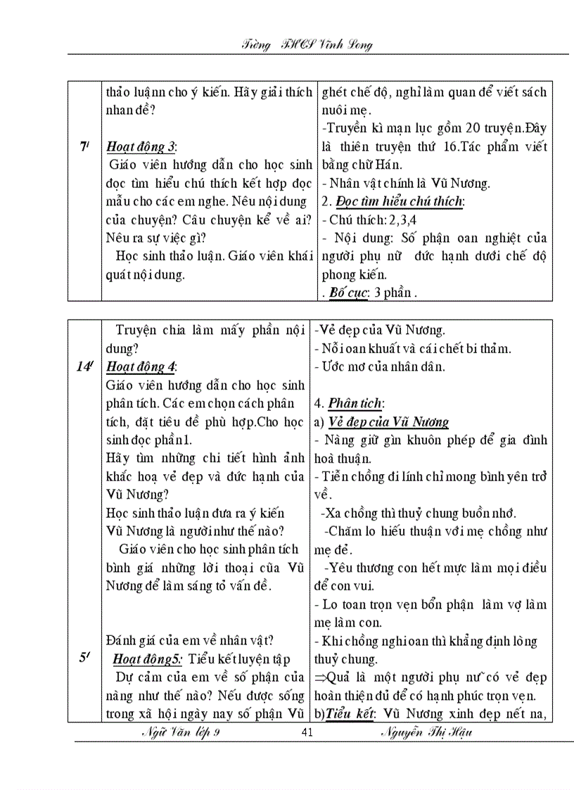 image for page Giao an ngu van lop 9