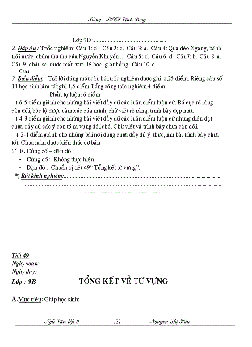 image for page Giao an ngu van lop 9