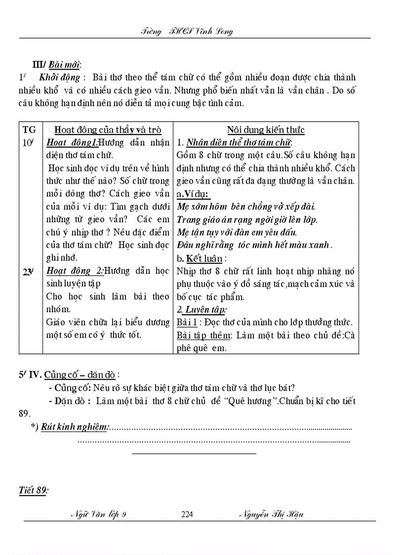 image for page Giao an ngu van lop 9