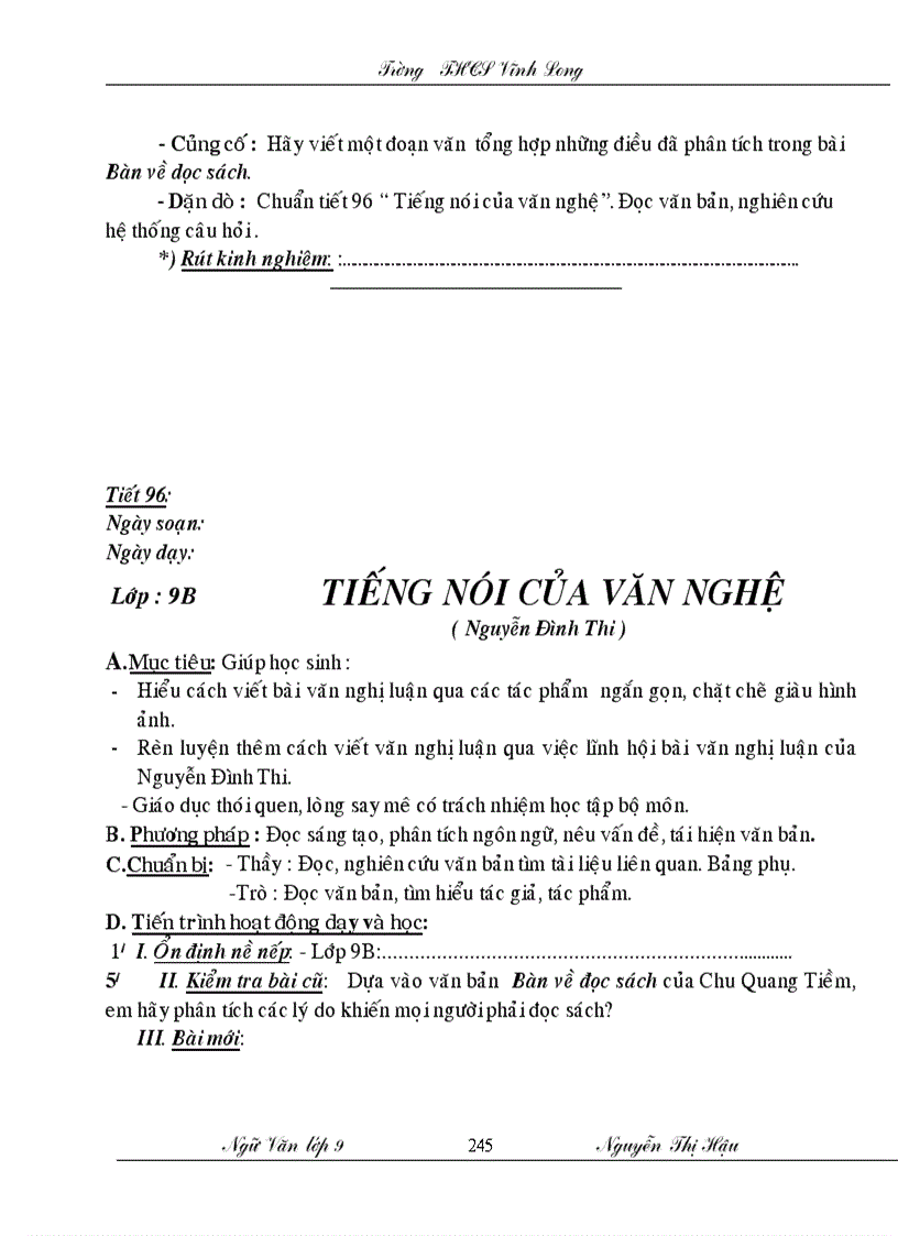 image for page Giao an ngu van lop 9