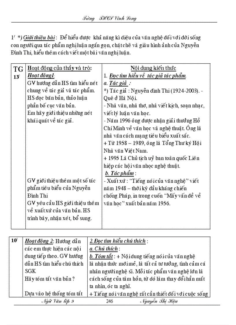 image for page Giao an ngu van lop 9