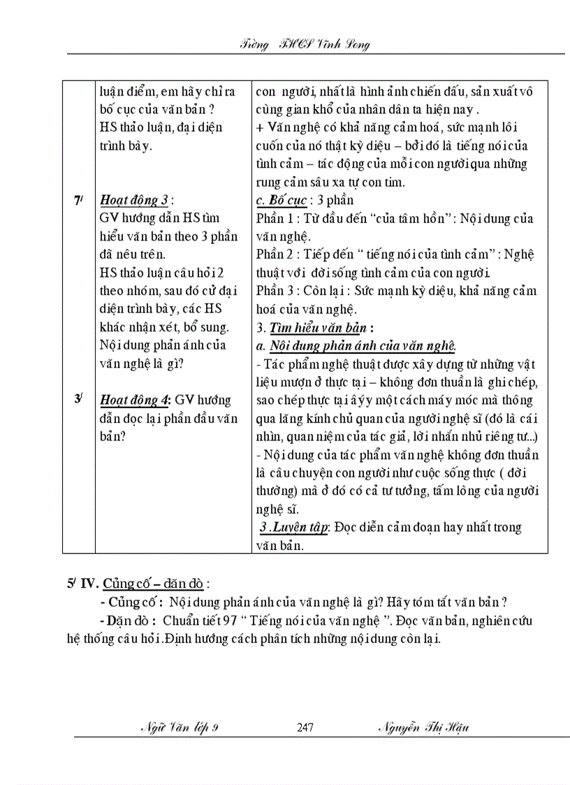 image for page Giao an ngu van lop 9