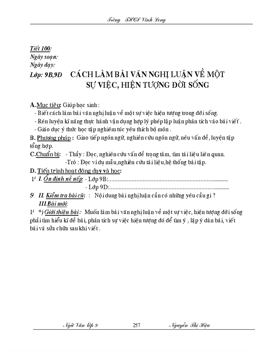 image for page Giao an ngu van lop 9