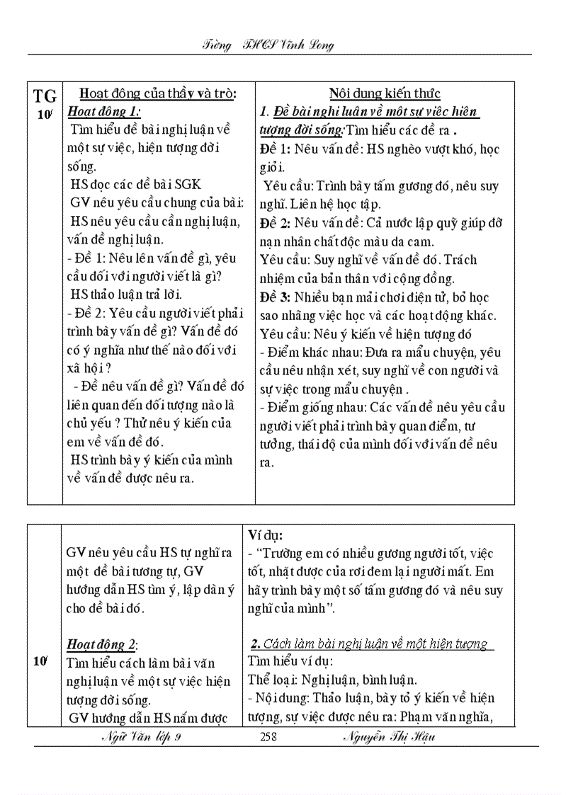 image for page Giao an ngu van lop 9