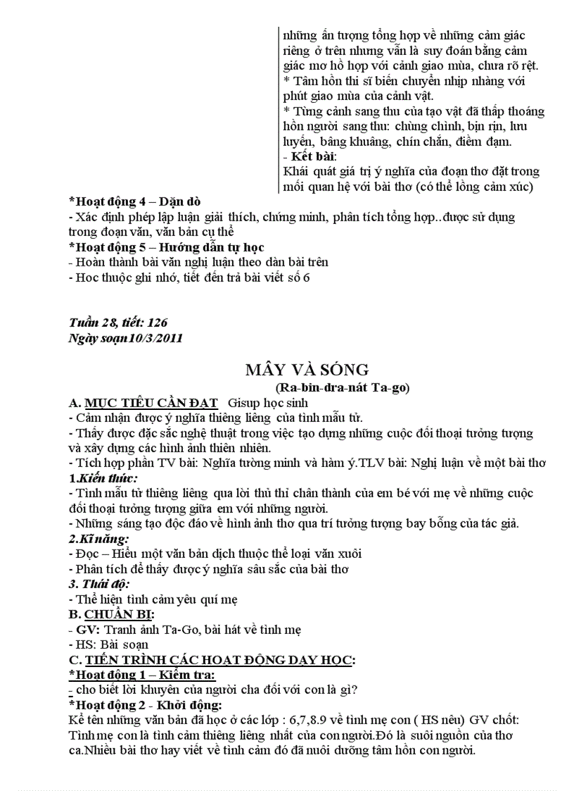 image for page Giáo án NV 9 chuẩn KT