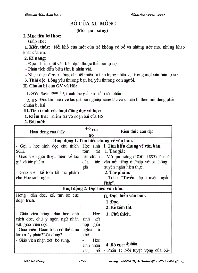 image for page Giao an NV 9 Chuan KTKN