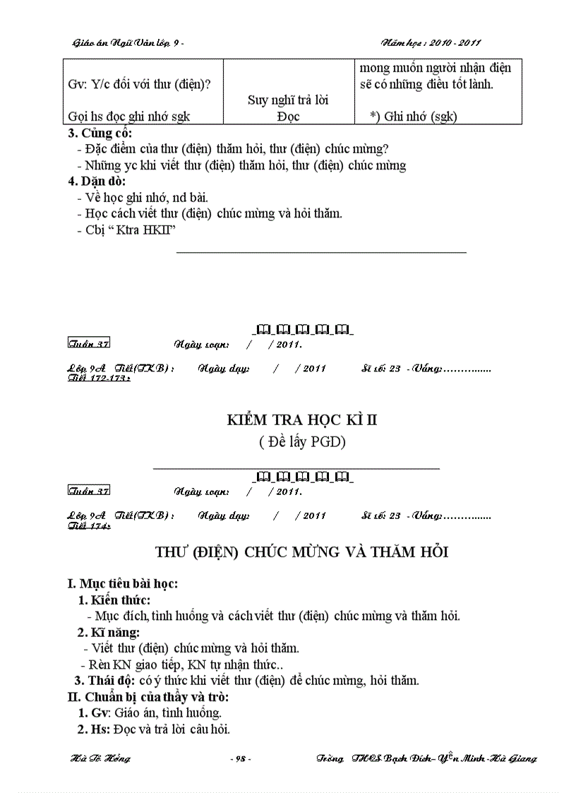 image for page Giao an NV 9 Chuan KTKN