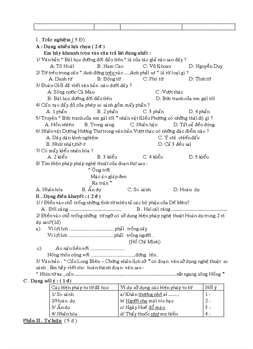 image for page Giáo án NV 9 HK II 3cột