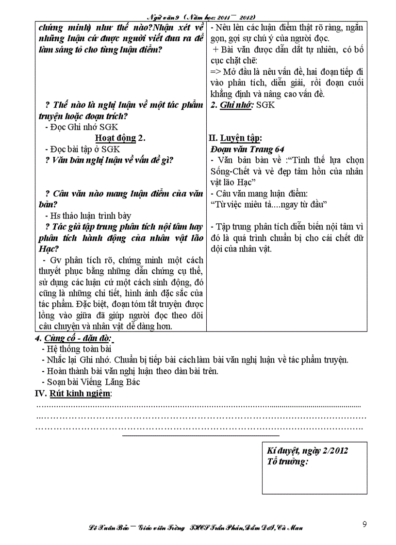 image for page Giáo án NV 9 Tuần 25