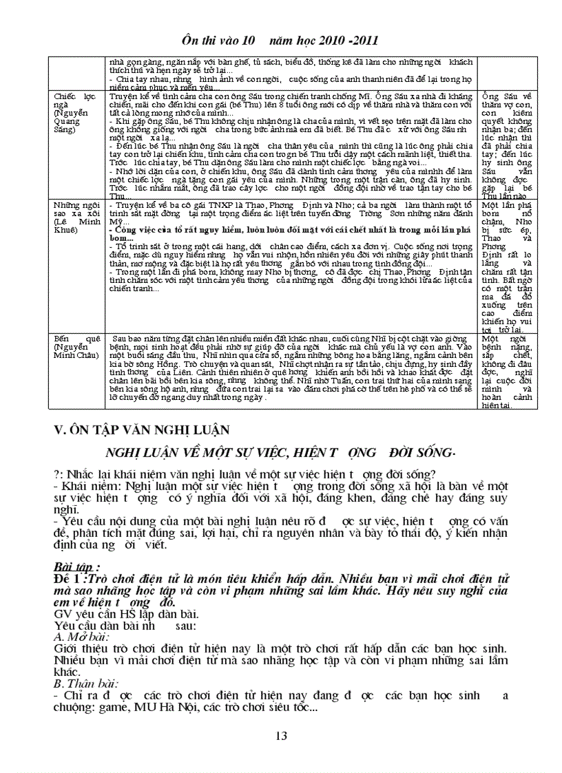 image for page Giao an on thi vao 10