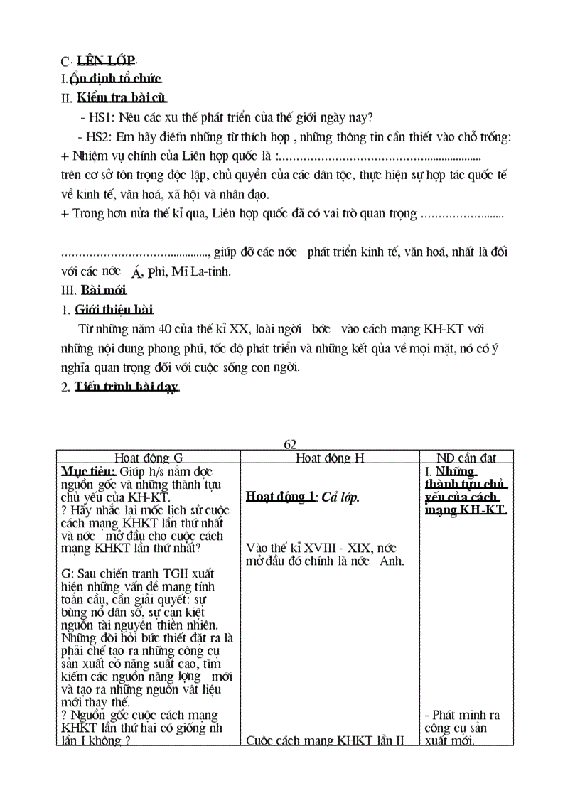 image for page Giao an su9 3cot