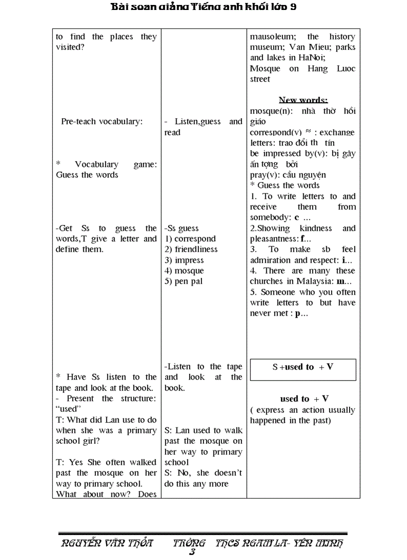 image for page Giao an tieng anh 9 day du nhat